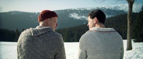 Krystof Hádek and Marek Adamczyk in The Last Race (2022)