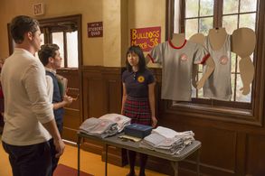 Matt Shively, Ramona Young, and Noah Galvin in The Real O'Neals (2016)