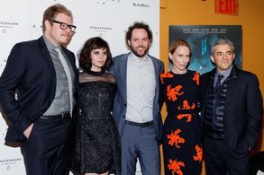 Ben York Jones, Felicity Jones, Drake Doremus, Amy Ryan and Daniel Battsek at an event for Breathe In.