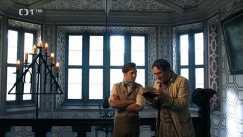 Ondrej Sokol and Jan Nedbal in Krakonosovo tajemství (2022)