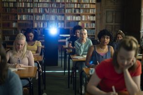 Áine Rose Daly, Esme Creed-Miles, Gianna Kiehl, Yasmin Monet Prince, and Sèverine Howell-Meri in Hanna: Welcome Mia (202