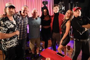 Don't Suck cast - Jamie Kennedy, Matt Rife, Lauren Compton, Emelina Adams Derek Richards and Rick D'Elia