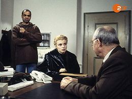 Charles M. Huber, Michaela Merten, and Rolf Schimpf in The Old Fox (1977)