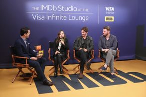 Elliot Page, Dave Karger, David Freyne, and Sam Keeley