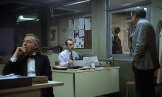 Guy Marchand, Michel Serrault, and Lino Ventura in The Grilling (1981)