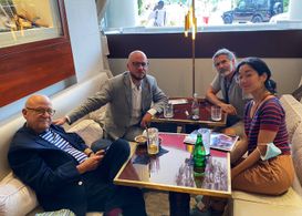 Cannes 2021 with Ed and Sam Pressman and Jade Takahashi