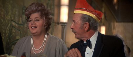 Shelley Winters and Jack Albertson in The Poseidon Adventure (1972)