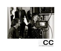 Audrey Wise Alvarez on set of CC