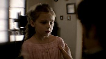 Still from True Blood. Isabella Kai Rice as Sarah Compton
