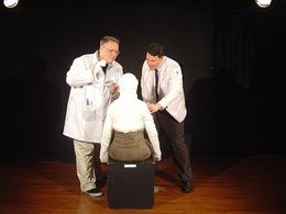 Scott Richard Smith and Jack Moran in New York City Off-Broadway Production of The Girl Most Likely too....