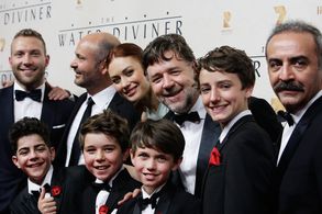 The Water Diviner Cast photo from World Premiere in Sydney