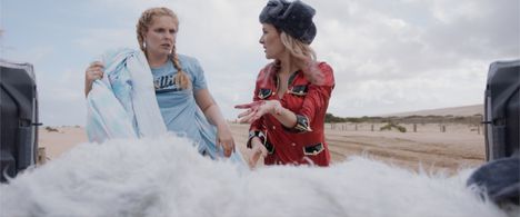 Emma Leonard and Claudia Dzienny in Wanderbust (2019)