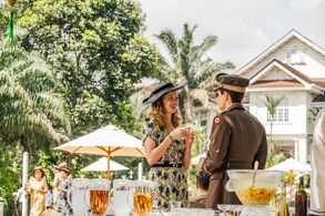 Bart Edwards and Georgia Blizzard in The Singapore Grip (2020)