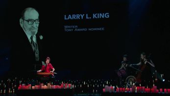 Larry L. King and Cyndi Lauper in The 67th Annual Tony Awards (2013)