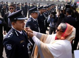 Sheikh Hasina and Habibur Rahman