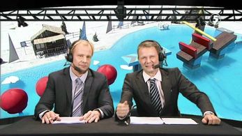 Felix Herngren and Hans Wiklund in Wipeout (2009)