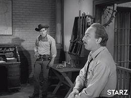 Robert Fuller and Lloyd Nolan in Laramie (1959)