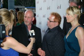 Writer/Director Benjamin Pollack, Actor Keith Blaney, Actor Nicole Feenstra at the Los Angeles Independent Television Fe