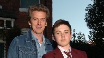 Peter Capaldi and Ray Quinn in The Afternoon Play (2003)