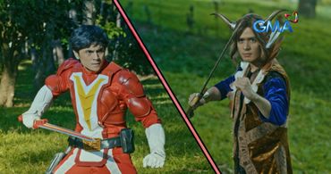 Miguel Tanfelix and Martin Del Rosario in Voltes V: Legacy (2023)