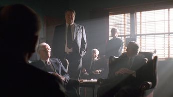 William B. Davis, John Neville, and Don S. Williams in The X-Files (1993)