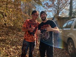 On the set of Killer Babes and the Frightening Film Fiasco with director Brett Mullen