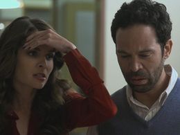 Daniela Bascopé and Mauricio Isaac in La Doña (2016)