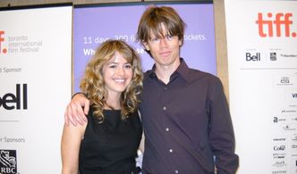 Brian Lee Franklin and Steffany Huckaby attend The Toronto Film Festival premiere of AMIGO.