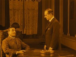 Arnold Korff and Lothar Mehnert in The Haunted Castle (1921)