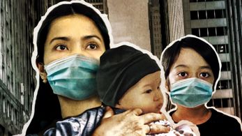 Albert Soriquez, Ruben Maria Soriquez, Lanie Martin Gumarang, and Kim Soriquez in Pandemiocracy (2021)