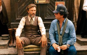 Michael Cimino and Kris Kristofferson in Heaven's Gate (1980)