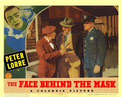 Peter Lorre, Don Beddoe, and Lee Shumway in The Face Behind the Mask (1941)