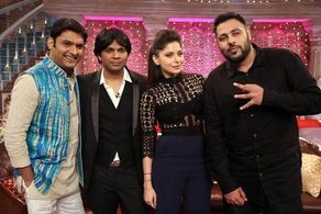 Kanika Kapoor, Ankit Tiwari, and Badshah in Comedy Nights with Kapil (2013)