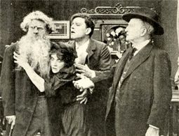 Pauline Bush and Murdock MacQuarrie in The Lie (1914)