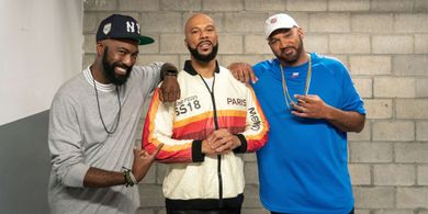 Common, The Kid Mero, and Desus Nice in Desus & Mero: Drop a Pin (2019)