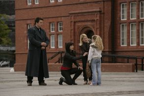 John Barrowman and Eve Myles in Torchwood (2006)