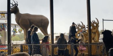 Michael Dorman, Skywalker Hughes, and Julianna Guill in Joe Pickett (2021)