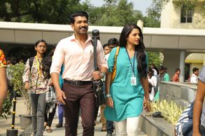 Arun Vijay and Tanya Hope in Thadam (2019)