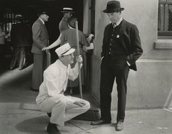 Warren William and John Wray in The Match King (1932)