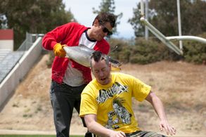 Johnny Knoxville and Ehren McGhehey in Jackass 3.5 (2011)