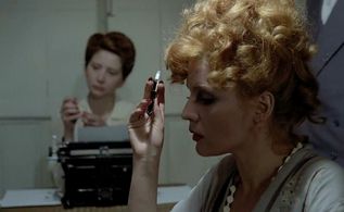 Loumi Iacobesco and Jacqueline Staup in Lacombe, Lucien (1974)