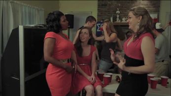 Amy LeBlanc, Tanya Morgan, and Samantha Simpson in Awesome Movie (2013)