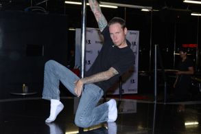 Ryan Seamy in Newsroom One (2015)