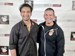 AJ Dhage & Ed Aristone at 2023 Playhouse West Film Festival Philadelphia