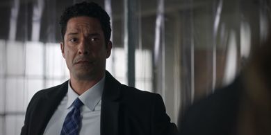 As Agent Chavez (Checkered Tie Guy) in The Flight Attendant on HBO Max (2020)