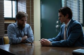 Seth Numrich and Andrew Garfield in Under the Banner of Heaven: Rightful Place (2022)