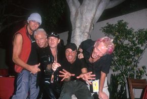 Klaus Meine, Rudolf Schenker, Scorpions, Matthias Jabs, James Kottak, and Ralph Rieckermann