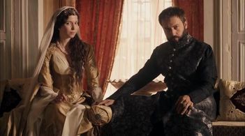 Okan Yalabik and Selma Ergeç in The Magnificent Century (2011)