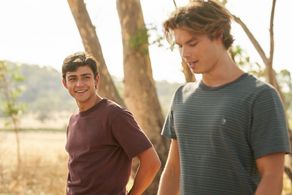 Joe Klocek, Sam Corlett in The Dry