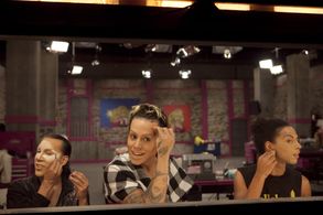 D.J. 'Shangela' Pierce, Gabriel Burgos Ortiz, and Alexis Mateo in RuPaul's Drag Race (2009)